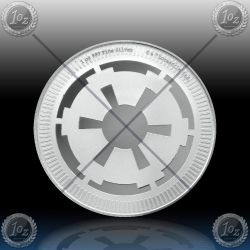 1oz NIUE $2 Dollars 2021 STAR WARS™ (Galactic Empire™) UNC